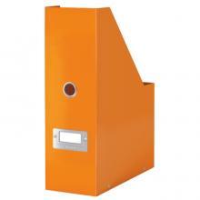 Suport cataloage din carton laminat, portocaliu, Leitz Click&Store WOW