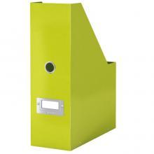Suport cataloage din carton laminat, verde, Leitz Click&Store WOW