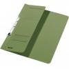 Dosar din carton, de incopciat, 1/2, verde, leitz