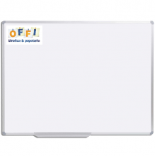 Whiteboard magnetic cu rama din aluminiu, 90x120cm