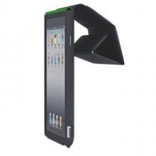 Carcasa cu stativ, pentru iPad/iPad2, negru metalizat, Leitz Complete