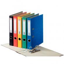 Biblioraft A4, marmorat, 50 mm, coperti diferite culori, Esselte Rainbow