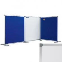 Perete despartitor cu tabla alba magnetica, 120 x 180 cm, SMIT