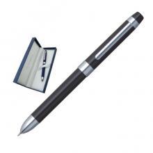 Pix multifunctional de lux, doua culori+creion mecanic 0.5mm, corp negru, PENAC Ele