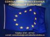 Servicii de consultanta in accesarea fondurilor europene