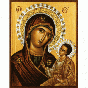 Icoana pictata Sfanta Maria amolintos
