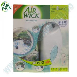 Aparat electric odorizant + rezerva Air Wick Fresh Waters 250 ml