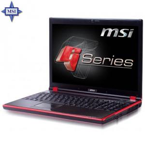 Notebook MSI GT628X-444EU  Core2 Duo P8700  2.53 GHz  500 GB  4 GB