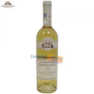 Vin dulce Tamaioasa Romaneasca Domeniile Tohani 0.75 L