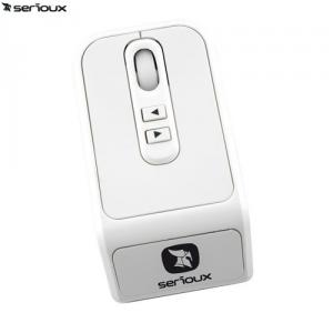 Mouse mini Serioux G-Laser SKT 40M USB White