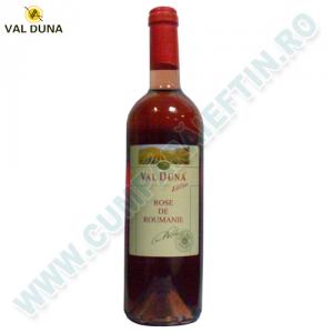 Vin demisec Val Duna Rose de Roumanie 0.75 L