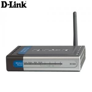 Router Wireless G retea 4 porturi D-Link DI-524