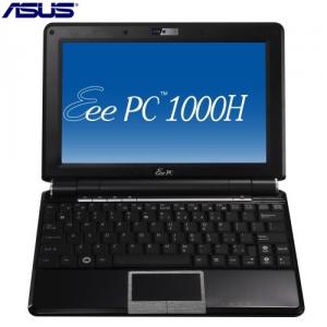 Laptop Asus EEEPC1000H-BLK096X  Atom N270  160 GB  1 GB