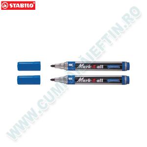 Marker permanent Stabilo Mark-4-all  4 culori/set