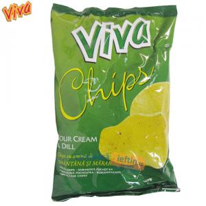 Viva Chips cu smantana si marar 100 gr