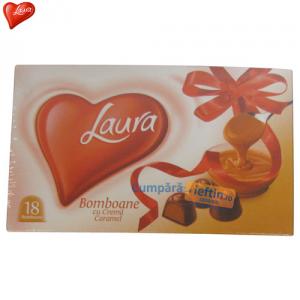 Bomboane de ciocolata cu crema de caramel Laura 140 gr