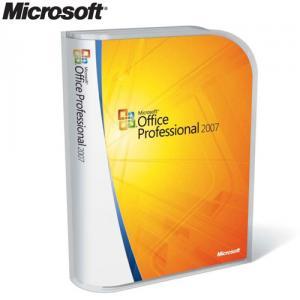 Pachet Microsoft Office Professional 2007  Win32  Engleza  CD  Retail
