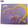 Praline de ciocolata cu crema de alune i love milka 120 gr