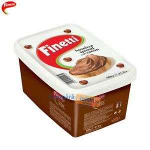 Crema de ciocolata cu alune Finetti 600 gr