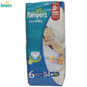 Scutece Pampers Active Baby Extra Large 54 buc