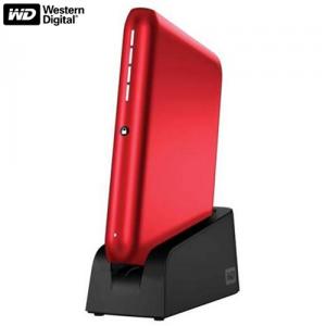 HDD extern Western Digital My Passport Elite  320 GB  USB 2  Metallic Red