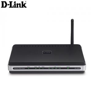 Router Wireless G + ADSL2 4 porturi D-Link DSL-2640B