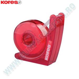 Dispenser banda adeziva Kores Caracol  19 mm x 33 m