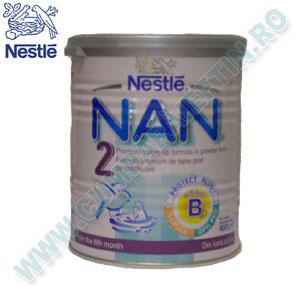 Lapte praf pentru copii Nan Nestle 400 gr