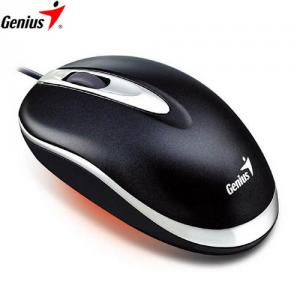 Mouse Genius Mini Traveler Notebook  Optic  USB  Black