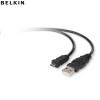 Cablu USB A plug - microUSB Belkin 1.8 metri negru