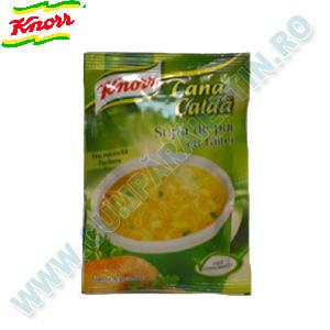 Supa instant de pui cu taitei Knorr 62 gr