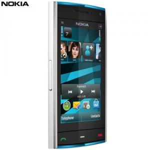 Telefon mobil Nokia X6 32 GB White-Blue