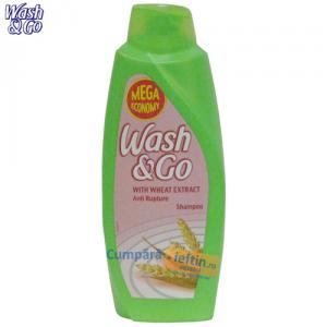 Sampon anti-rupere Wash & Go grau 750 ml