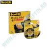 Banda dublu adeziva Scotch  12 mm x 6.3 m  cu dispenser