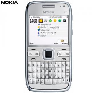 Telefon mobil Nokia E72 Zircon White