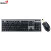 Tastatura + mouse Genius Slimstar 801 USB Grey