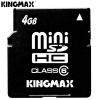 Card Mini SD Kingmax  4 GB