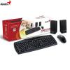 Tastatura + mouse + boxe genius kms 110 black ps/2