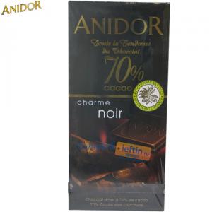 Ciocolata 70% cacao Anidor Charme Noir 100 gr