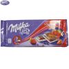 Ciocolata cu iaurt si capsuni milka 100 gr