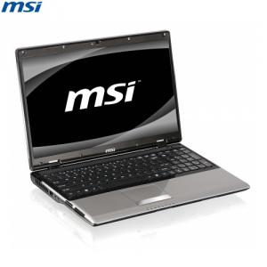 Laptop MSI CR620  Dual Core P4600 2 GHz  250 GB  2 GB