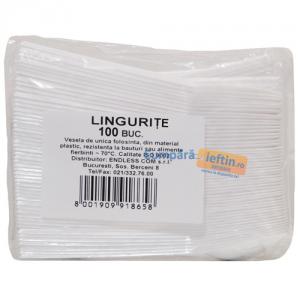 Lingurite plastic Endless 100 buc/set