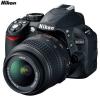 Camera dslr nikon d3100 black  14.2 mp