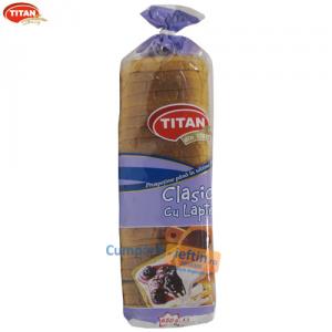 Paine feliata cu lapte Titan Clasic 650 gr
