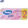 Hartie igienica Zewa Pink 2 straturi 8 role + 2 gratis