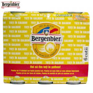 Bere Bergenbier Pack 6 doze x 0.5 L