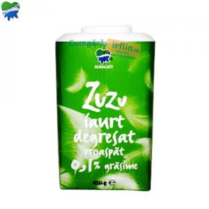 Iaurt degresat 0.1% grasime Albalact Zuzu 450 gr