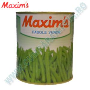Fasole verde Maxim`s 820 gr