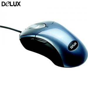 Mouse Delux DLM-500BT  Optic  PS2/USB