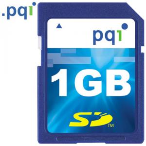 Card Secure Digital PQI  1 GB